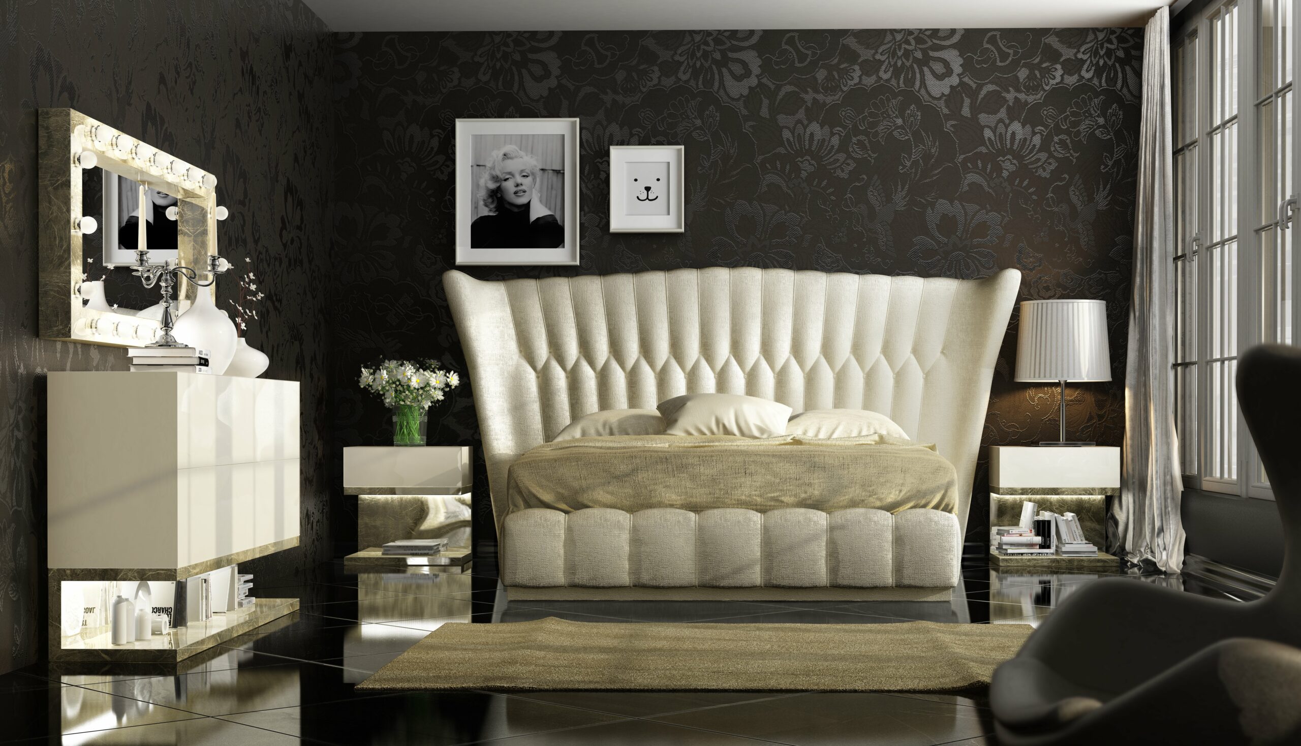 DOR 43 Bedroom p10737 By ESF Furniture