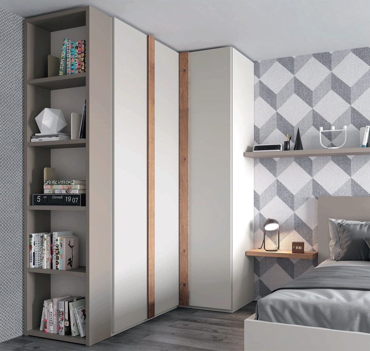 YM 604 Wardrobe p12613 By ESF Furniture