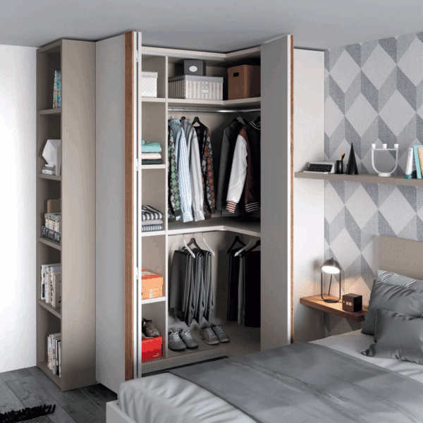 YM 604 Wardrobe p12613 By ESF Furniture - Image 2