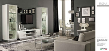 Roma White Additional Items Dining Room Set p6633 By ESF Furniture