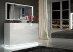 High Gloss Lacquer, Mat Kiu Bedroom Set Additional Items p12011 By ESF Furniture 21
