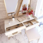 NB01 Vanity Dresser p11205 By ESF Furniture ESF Furniture Mobilia Cleopatra 8 NB01 Vanity Dresser p11205 By ESF Furniture 8