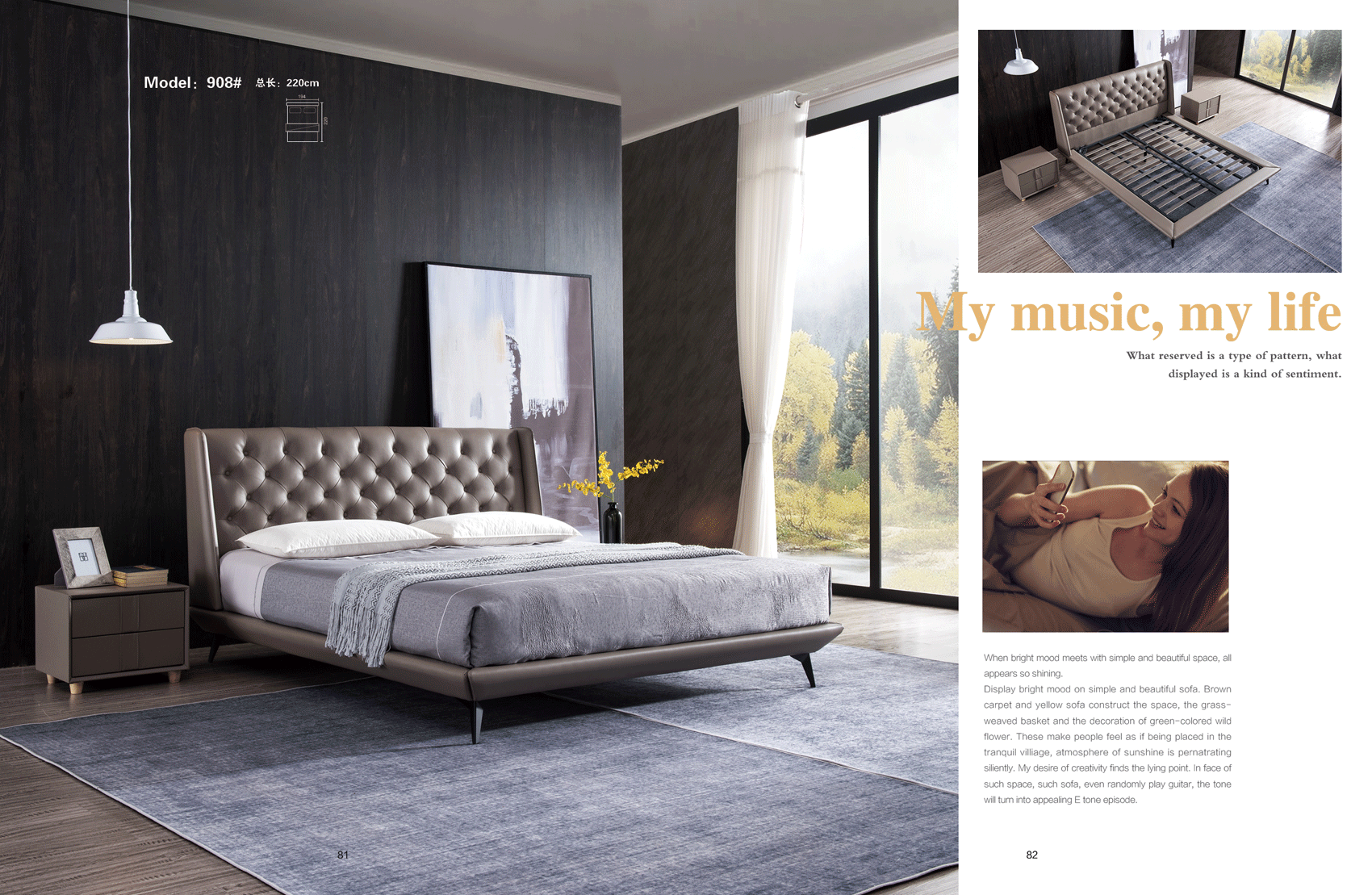 908 Bed i26103 By ESF Furniture