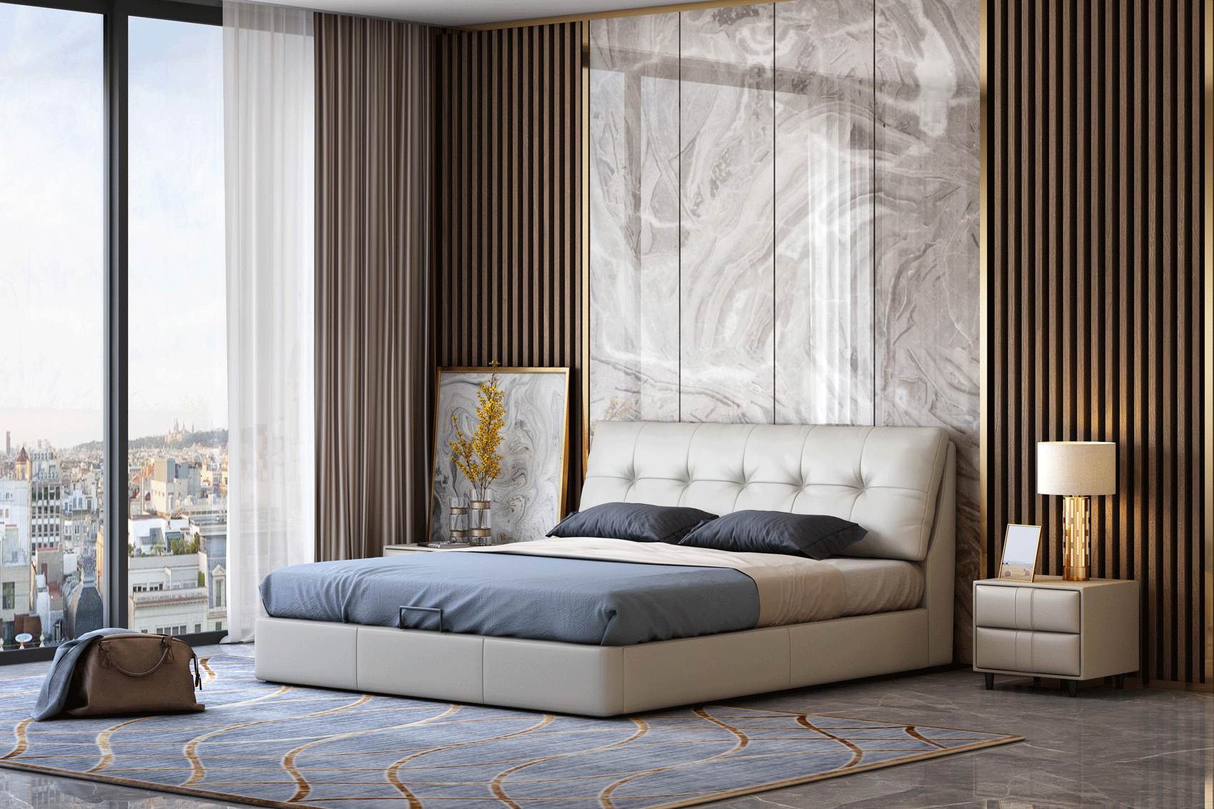6088 Bed i27423 By ESF Furniture
