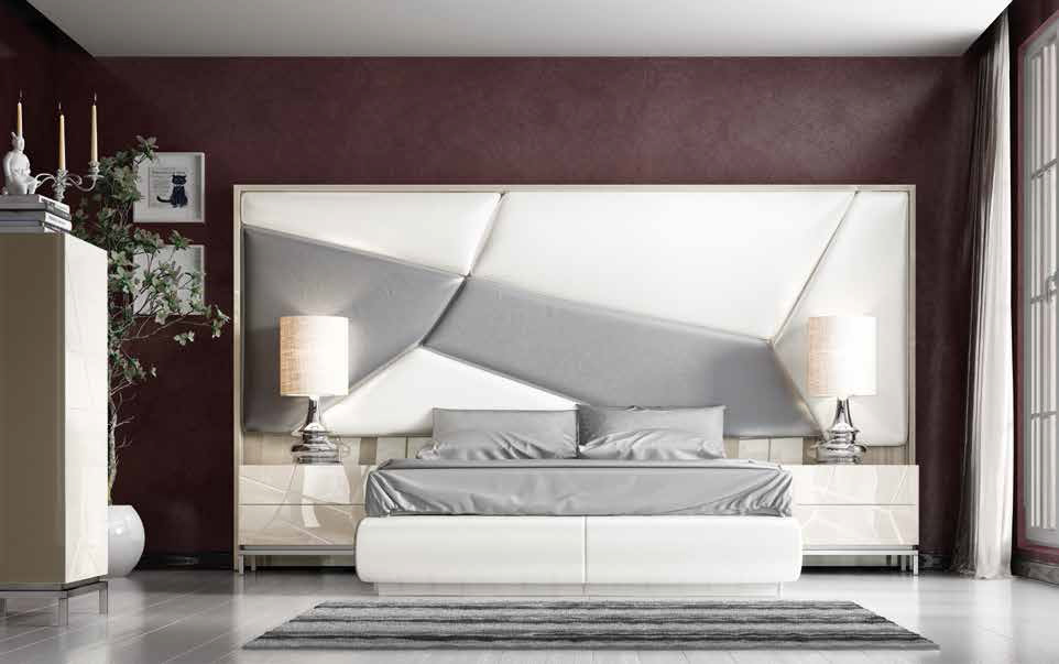 White Bedroom Design DOR 23 p10714 By ESF Furniture