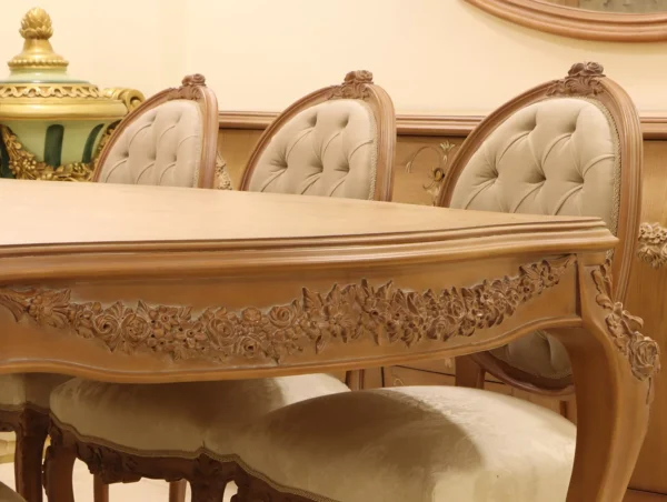 MC-12 cocoa Neoclassic dining set - Image 8