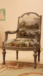 MC-1 Ment green Rococo sofa set . - Image 5