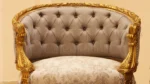 MC-5 natural beige Baroque sofa set . - Image 3