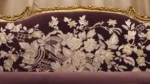 MC-6 purple lagoon Baroque sofa set - Image 3