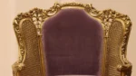 MC-6 purple lagoon Baroque sofa set - Image 6