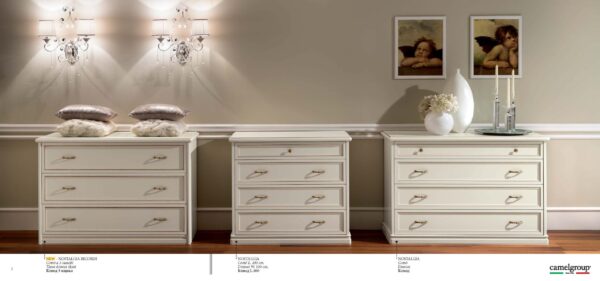 Nostalgia Ricordi White Bedroom Set p8037 By ESF Furniture 31