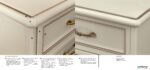 Nostalgia Ricordi White Bedroom Set p8037 By ESF Furniture ESF Furniture Mobilia Cleopatra 49 Nostalgia Ricordi White Bedroom Set p8037 By ESF Furniture 49