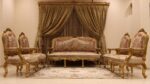 MC-7 natural beige Rococo sofa set . Custom Handmade Furniture Mobilia Cleopatra 33 MC-7 natural beige Rococo sofa set . 33