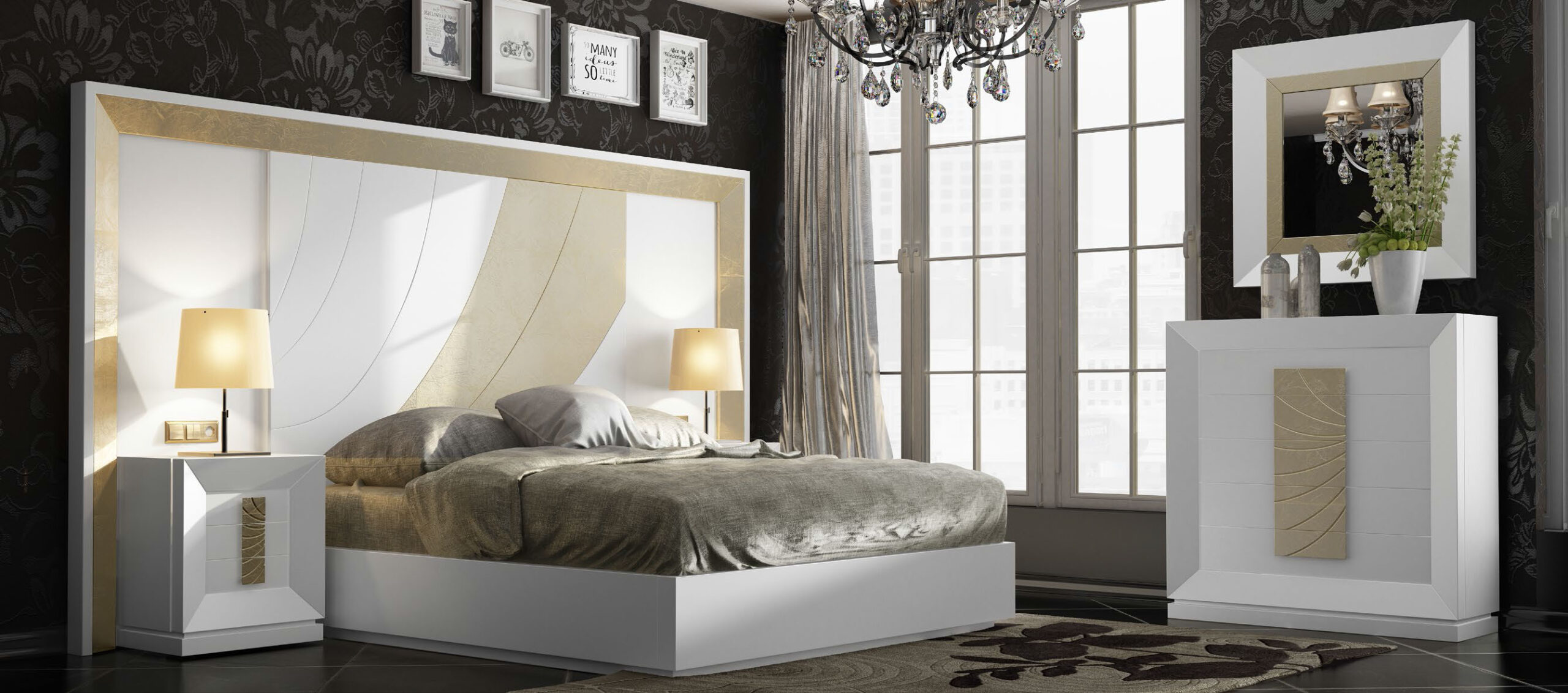 DOR 130 Bedroom p10824 By ESF Furniture