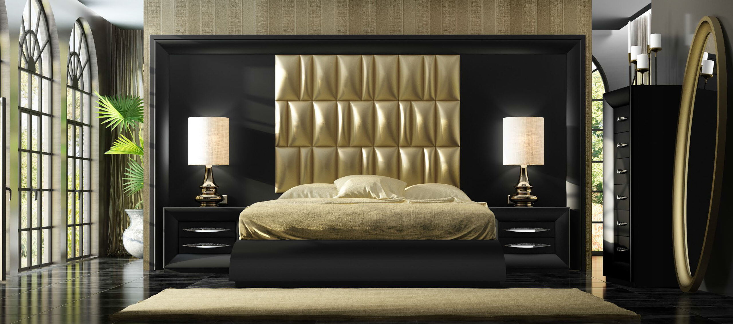DOR 133 Bedroom p10827 By ESF Furniture