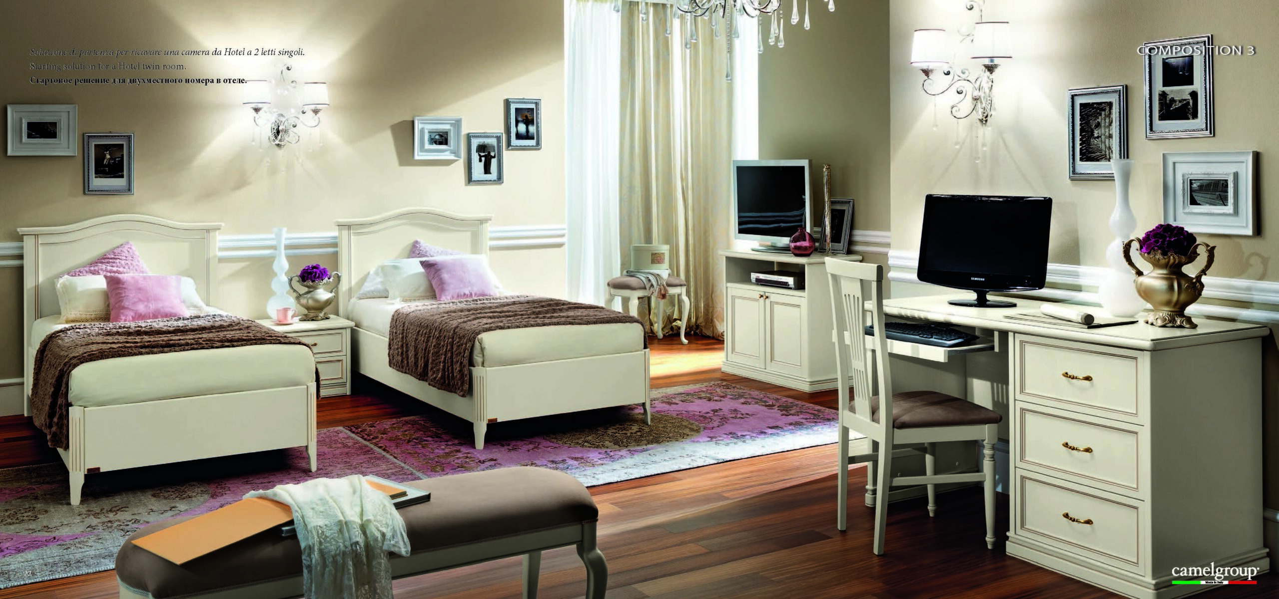 Nostalgia Ricordi White Bedroom Set p8037 By ESF Furniture ESF Furniture Mobilia Cleopatra 46 Nostalgia Ricordi White Bedroom Set p8037 By ESF Furniture 46