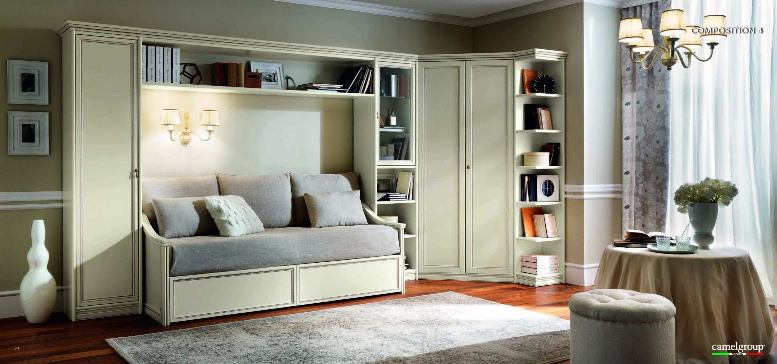 Nostalgia Ricordi White Bedroom Set p8037 By ESF Furniture ESF Furniture Mobilia Cleopatra 39 Nostalgia Ricordi White Bedroom Set p8037 By ESF Furniture 39