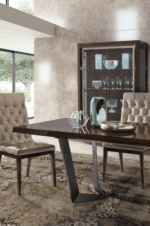 High Gloss Lacquer Elite Day Walnut Dining Room Set Additional items p11444 By ESF Furniture Luxury Dining Sets Mobilia Cleopatra 27 High Gloss Lacquer Elite Day Walnut Dining Room Set Additional items p11444 By ESF Furniture 27