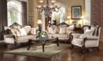 SF8900 Classic Wood Beige 3 PC Living Set by McFerran Living Room & Sofa Sets Mobilia Cleopatra 7 SF8900 Classic Wood Beige 3 PC Living Set by McFerran 7