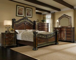 B2002-EK/CK/Q Modern Silver Modern Beds By McFerran
