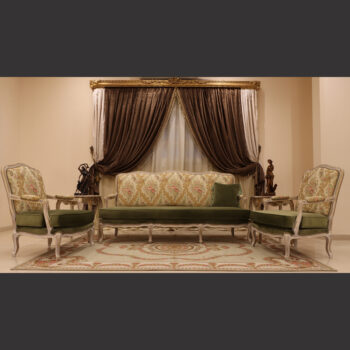 MC-2 Royal green Neoclassic sofa set .
