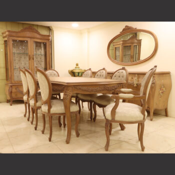 MC-12 cocoa Neoclassic dining set
