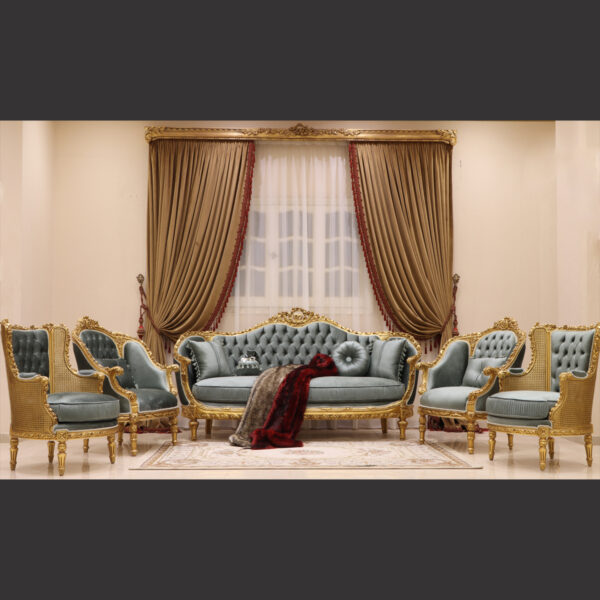 MC-55 oceana Rococo sofa set. 4