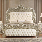 Metallic Champagne HD-8011 – 5PC Bedroom Set By Homey Design 16