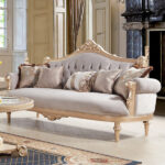 Luxury Gold Finish Sofa HD-2670 By Homey Design Homey Design Special Orders Mobilia Cleopatra 7 Luxury Gold Finish Sofa HD-2670 By Homey Design 7
