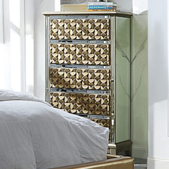 Luxury Gold Chest HD-6065 By Homey Design