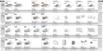 Onda White Bedroom Set Additional Items p6630 By ESF Furniture 25
