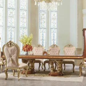 Hd-9090 – Dining Table By Homey Design | Mobilia Cleopatra HD-9090 – Dining Table BY Homey Design