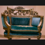Handmade Vintage Emerald Green Chair 10
