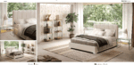 402 Indira, M-130 & SH-20 Bedroom Set p12508 By ESF Furniture Luxury Bedroom Sets Mobilia Cleopatra 8 402 Indira, M-130 & SH-20 Bedroom Set p12508 By ESF Furniture 8