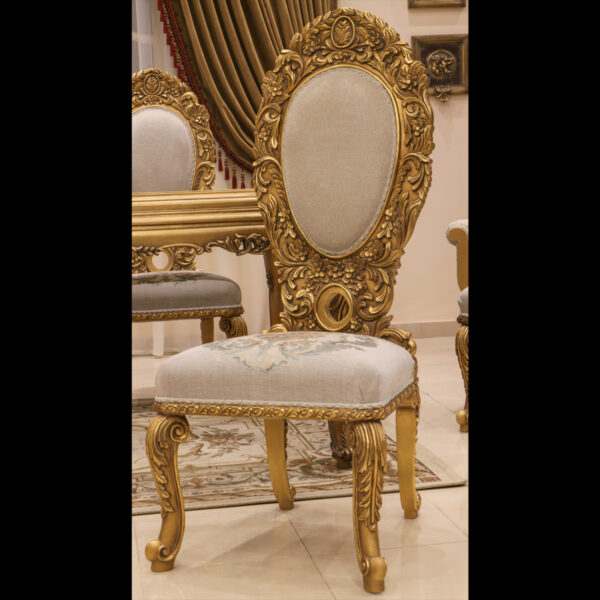 7pcs Handmade Bellagio Gold Dinning set 13
