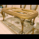 7pcs Handmade Bellagio Gold Dinning set 23