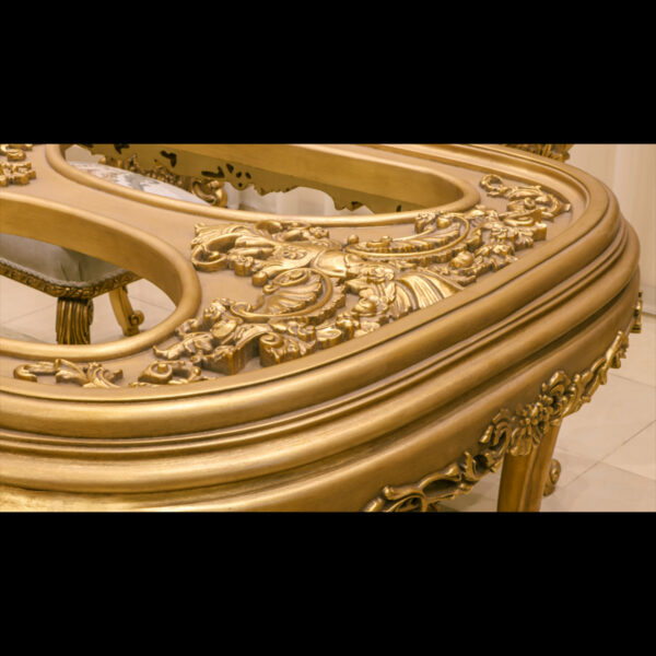 Handmade Bellagio Gold Dinning Table 11