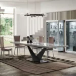 Shiny Elite White Dining room Set Additional items