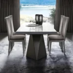 Shiny Elite White Dining room Set Additional items
