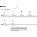 Shiny Elite White Dining room Set Additional items