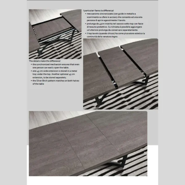 Shiny Armonia Dining Room Set