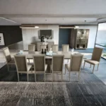 Volare Dining Room Set Gray Additional Items