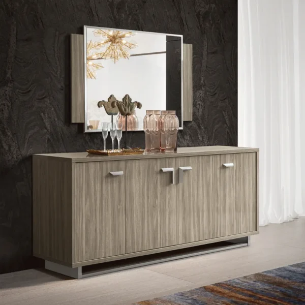 Volare Dining Room Set Gray Additional Items