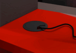 Gamer Bed Red & Black p13194 By ESF Furniture ESF Furniture Mobilia Cleopatra 36 Gamer Bed Red & Black p13194 By ESF Furniture 36