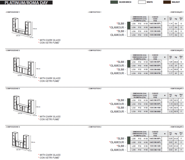 Platinum Dining Set Additional Items p8810 By ESF Furniture - Image 21