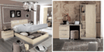 Platinum Bedroom Set Additional Items Ivory Betullia Sabbia p11824 By ESF Furniture 14