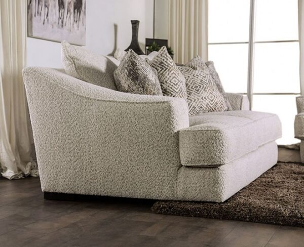 Off-White MOORPARK LOVESEAT SM6092-LV by Furniture of America. 10