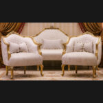 5pcs Handmade Vodka Pearl Sofa set 12