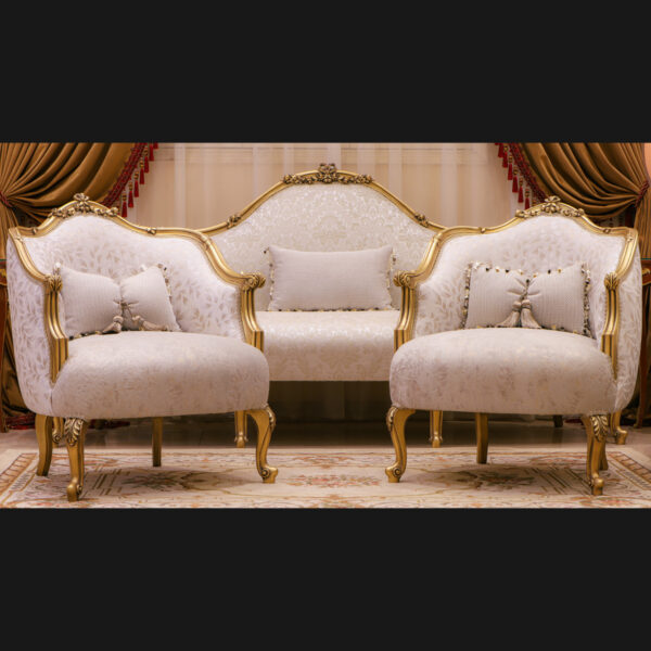 5pcs Handmade Vodka Pearl Sofa set 8
