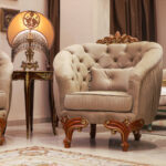 6 pcs Handmade Ghenwa Brown Sofa Set 21